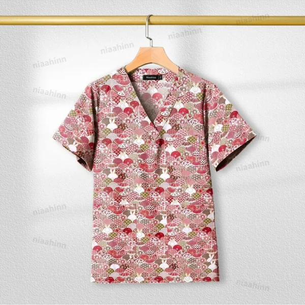 Cotton Printed womens Medical Uniforms for healthcare practitioners - Image 19