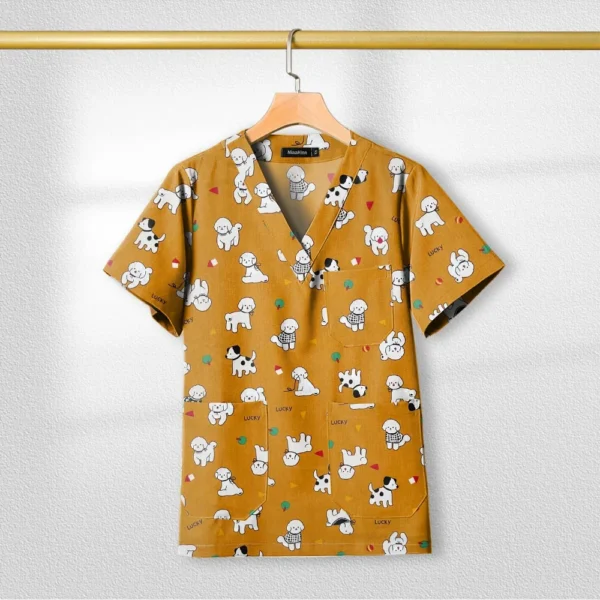 Cotton Printed womens Medical Uniforms for healthcare practitioners - Image 10