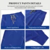 Nurse Accessories Men Scrubs Sets Medical Uniforms Pet Grooming Surgery Overall Suit Dental Clinic Work Clothes Surgical Uniform - Image 4