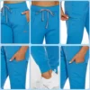 New Jogger Women Men Medical Scrub Work Bottoms Unisex Stretch Beauty Trousers Clinic Doctor Nurse Pants - Image 6