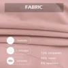 Niaahinn Minimalist Medical Scrub Set – Unisex Solid Color Workwear for Healthcare Professionals - Image 4
