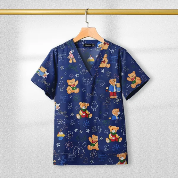Cotton Printed womens Medical Uniforms for healthcare practitioners - Image 18